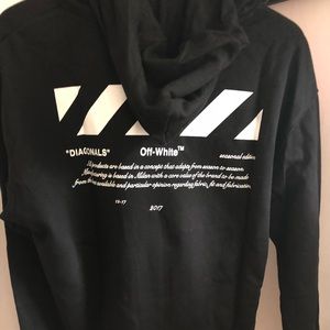 Off-white “for all” hoodie